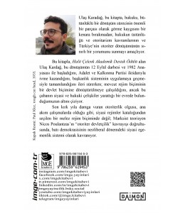 Hukukun Üstünlüğü ve Otoritarizm - Türkiye'nin Anayasal Dönüşümü İçin Bir Çerçeve