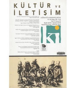 Kültür ve İletişim / Kİ Dergisi (Sayı: 36)