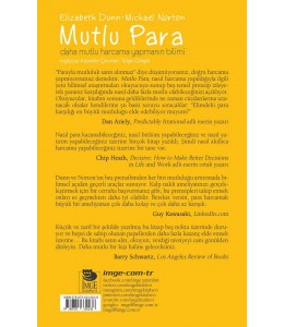 Mutlu Para - Daha Mutlu Harcama Yapmanın Bilimi