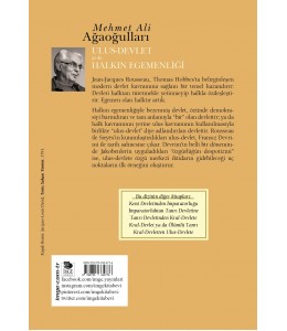 Ulus-Devlet ya da Halkın Egemenliği