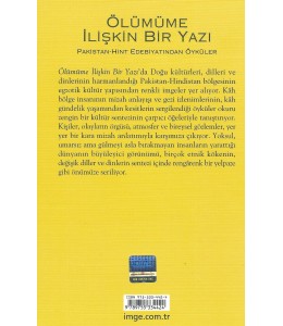 Ölümüme İlişkin Bir Yazı -Hint-Pakistan Edebiyatından Öyküler-