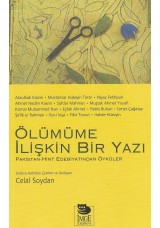 Ölümüme İlişkin Bir Yazı -Hint-Pakistan Edebiyatından Öyküler-