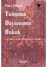 Tanınma Dayanışma Hukuk - G. W. F. Hegel ve Çağdaş Teoriler Işığında Bir Analiz